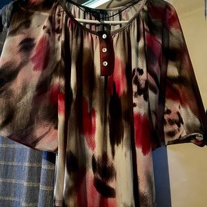 Style & Co. | Women’s Abstract Fancy Blouse | Dress Top | PM